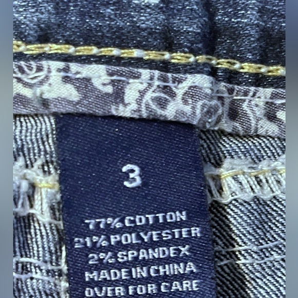 AMETHYST Denim Jean Cut Off Shorts Size - Picture 3 of 6